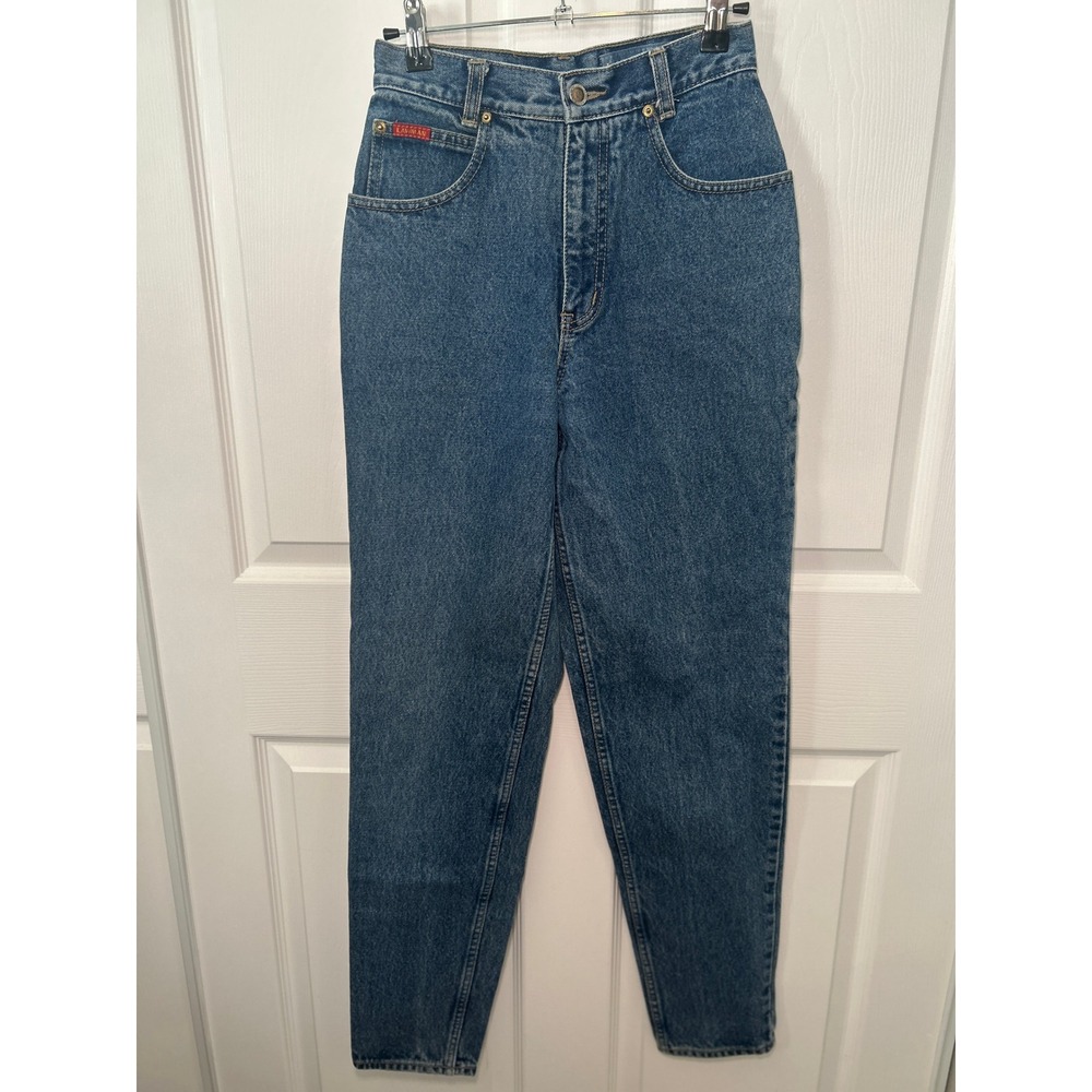 Signature Levi Strauss Jeans Mid Rise Bootcut Denim Blue‎ Wash Size 10 Long